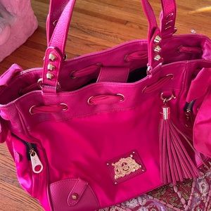 Juicy couture handbag fuchsia